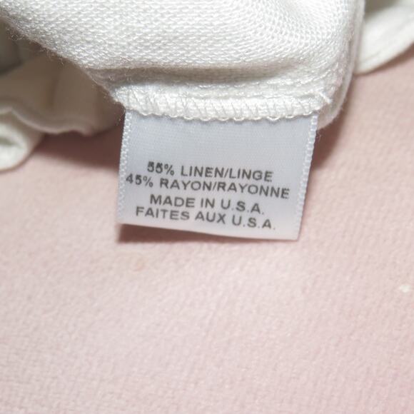 Misa Los Angeles White Nelli Ruffle Grommet Trim Tie Waist Wrap Skort - Picture 9 of 10